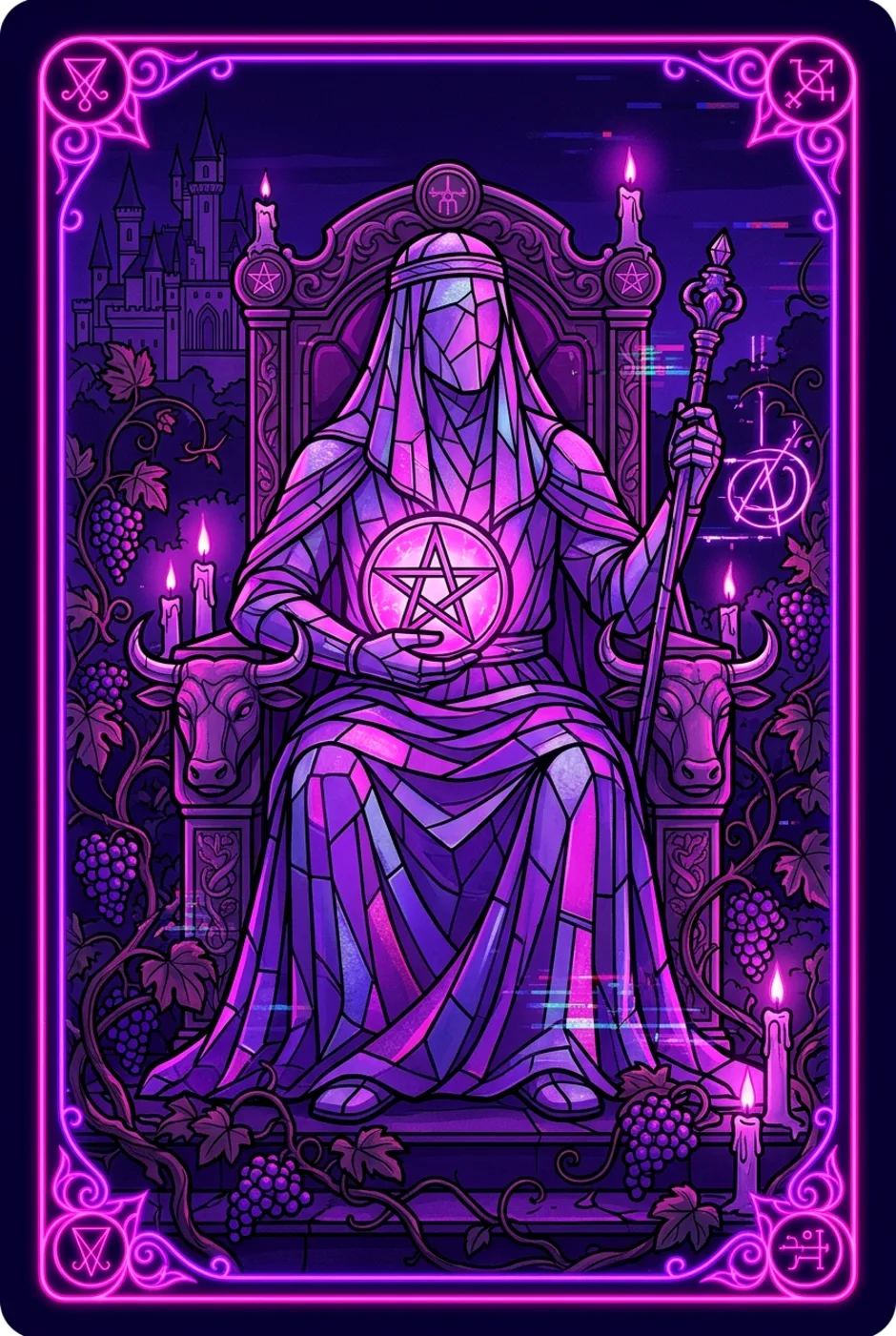 King of Pentacles, reversed, a Core tarot card