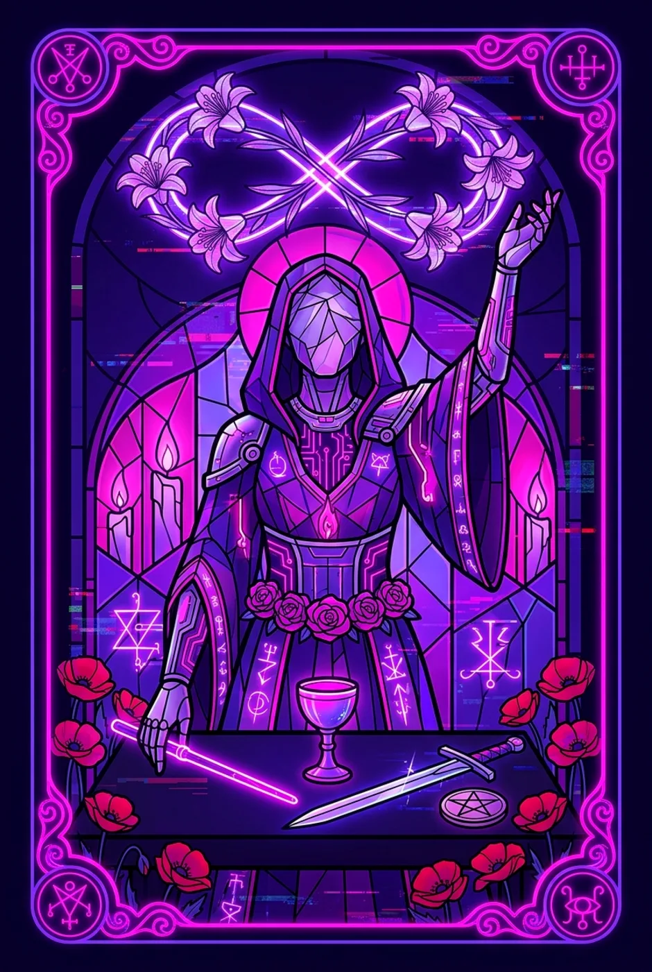 The Magician, reversed, a Core tarot card