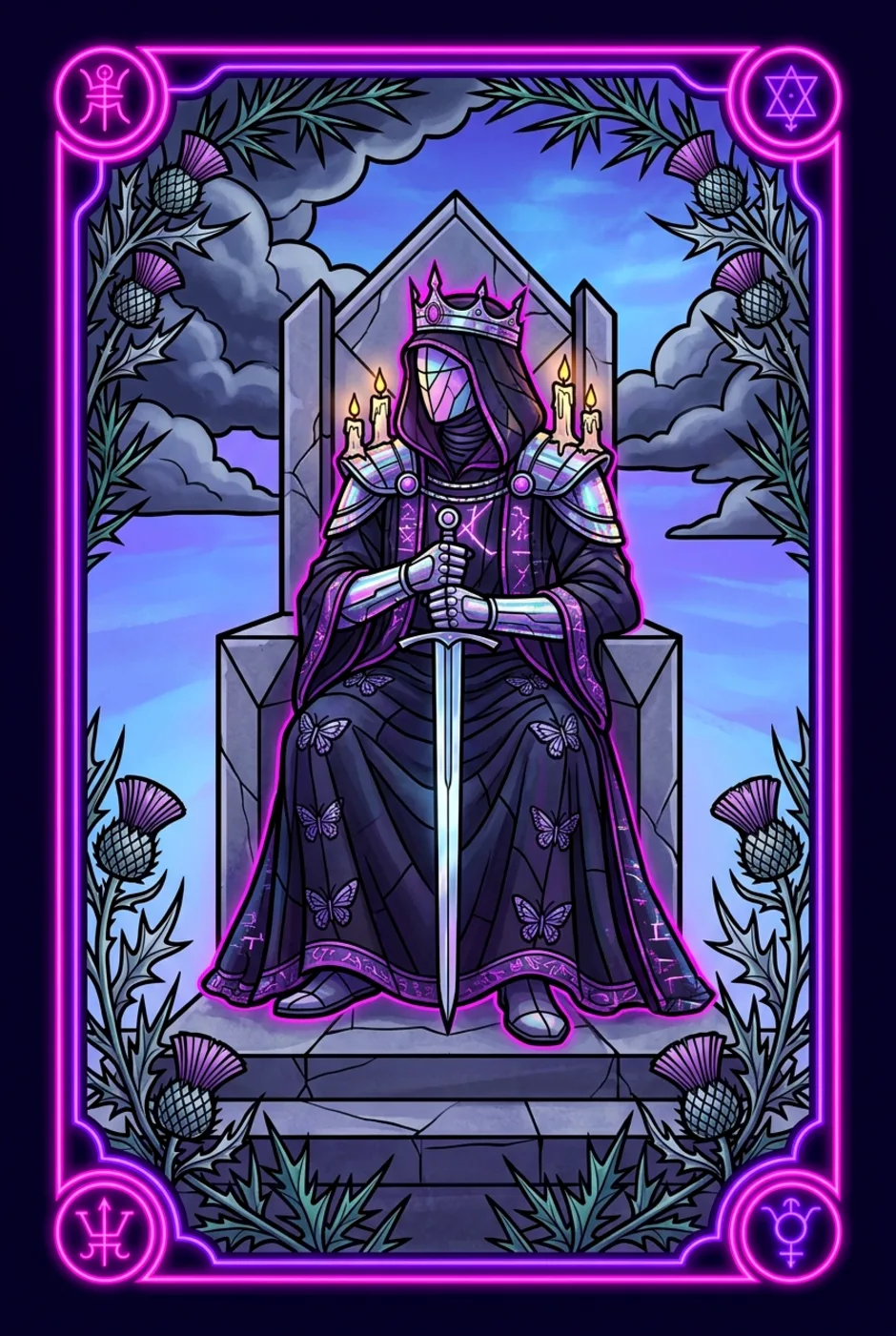King of Swords, reversed, a Core tarot card
