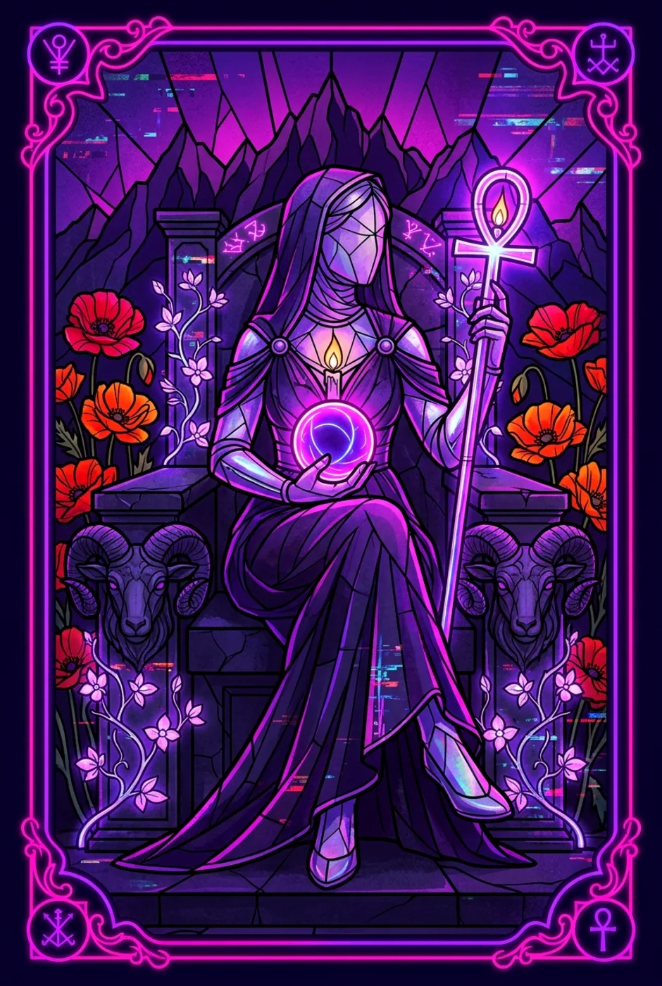 The Emperor, upright, a Core tarot card