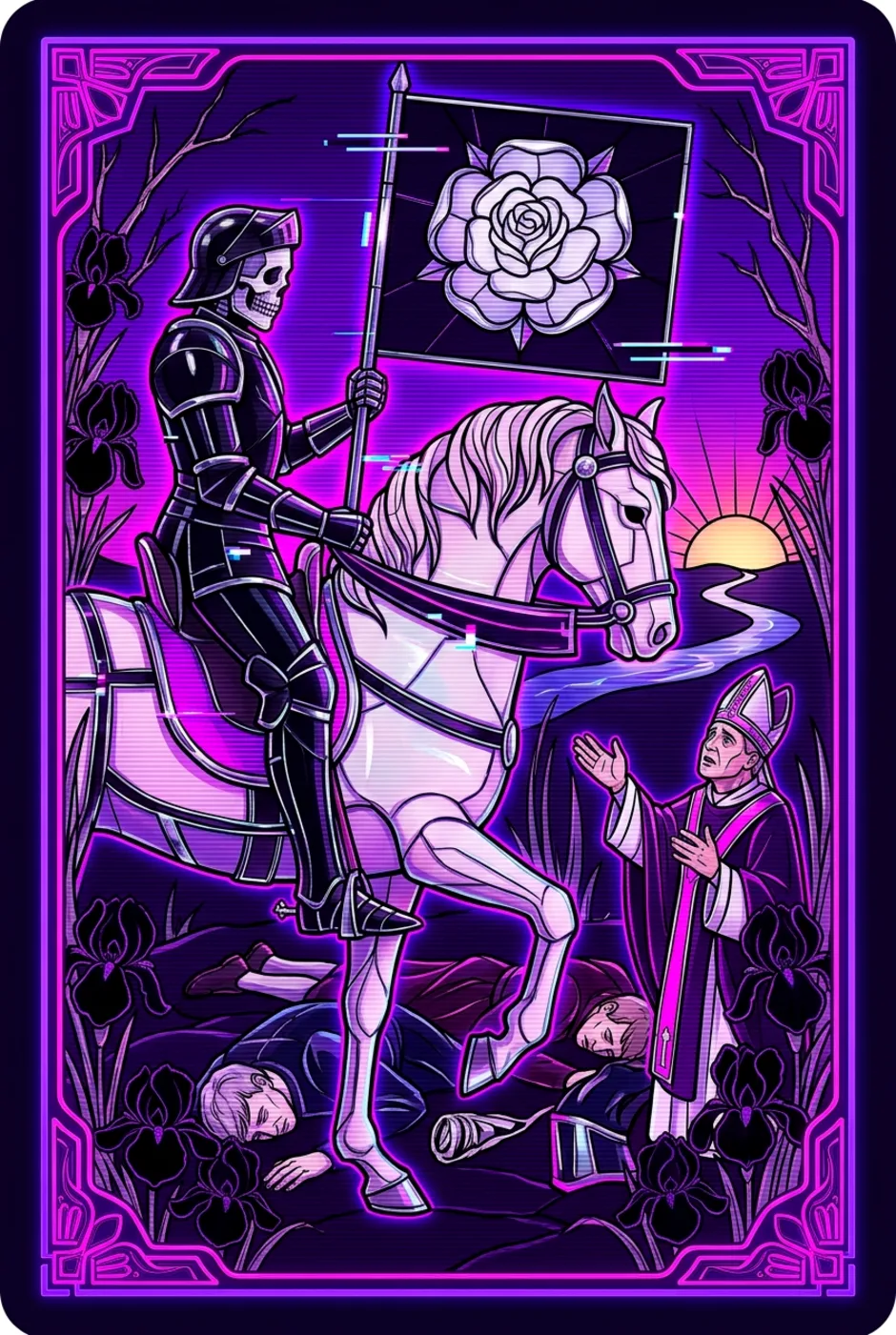Death, reversed, a Overclock tarot card